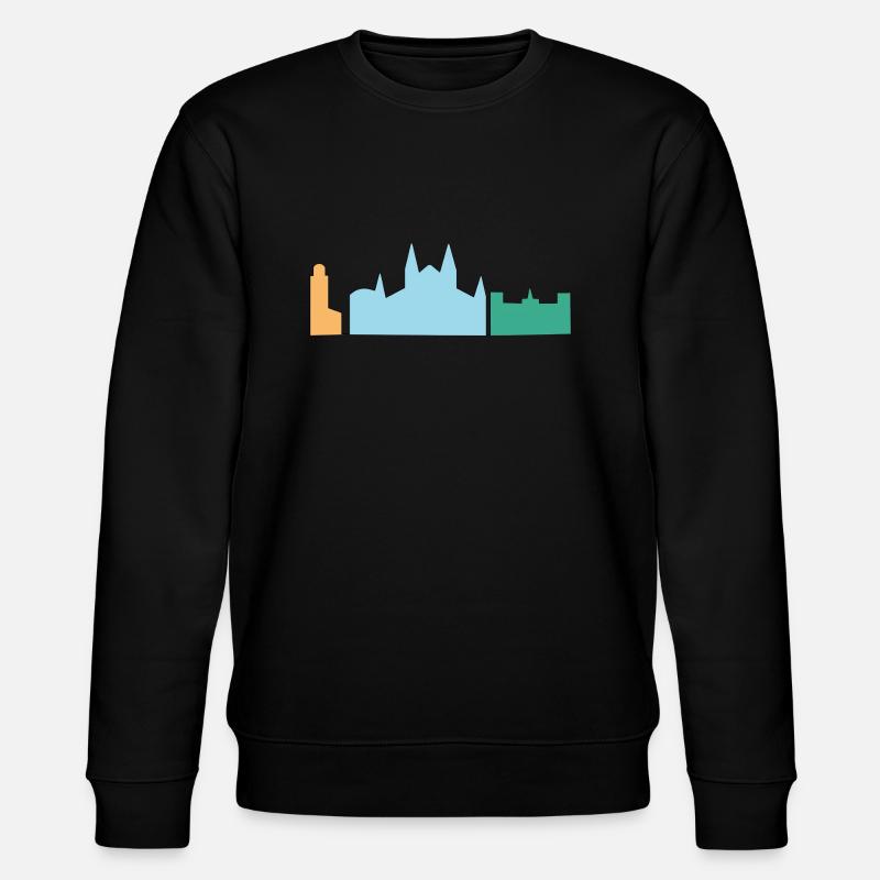 Mallorca - Stanley/Stella Unisex Bio-Sweatshirt CHANGER  - Schwarz