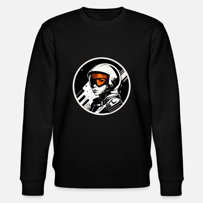 Austronaute - Sweat bio CHANGER Stanley/Stella Unisexe - noir