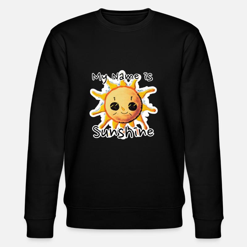 Sprüche - Stanley/Stella Unisex Bio-Sweatshirt CHANGER  - Schwarz