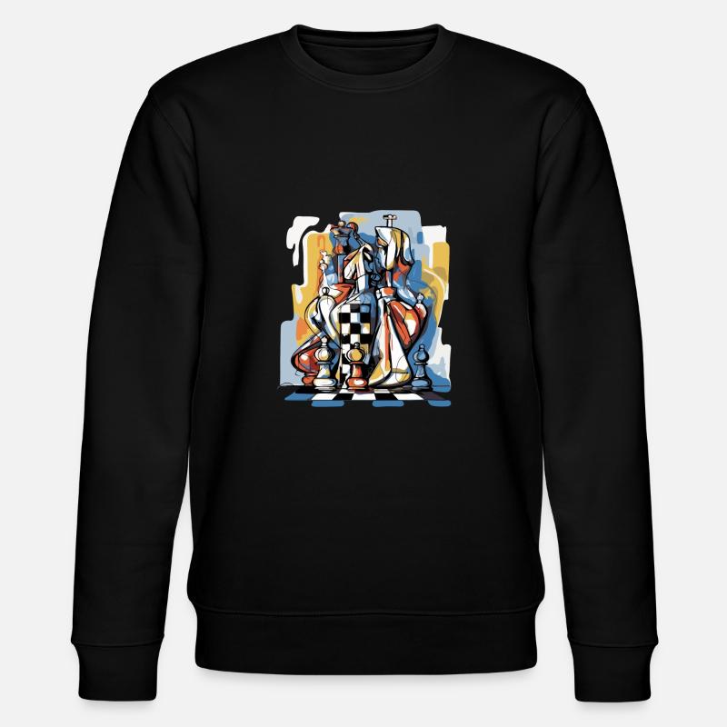 Chess composition n°3 - Stanley/Stella CHANGER Unisex Organic Sweatshirt - black