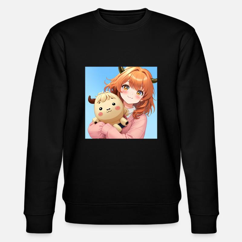 Fille d’anime écossaise - Sweat bio CHANGER Stanley/Stella Unisexe - noir