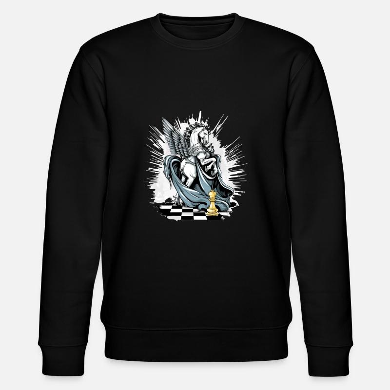 Le cavalier ailé n°2 - Sweat bio CHANGER Stanley/Stella Unisexe - noir
