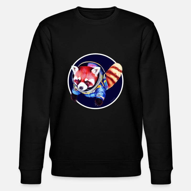 Panda de l’espace - Sweat bio CHANGER Stanley/Stella Unisexe - noir
