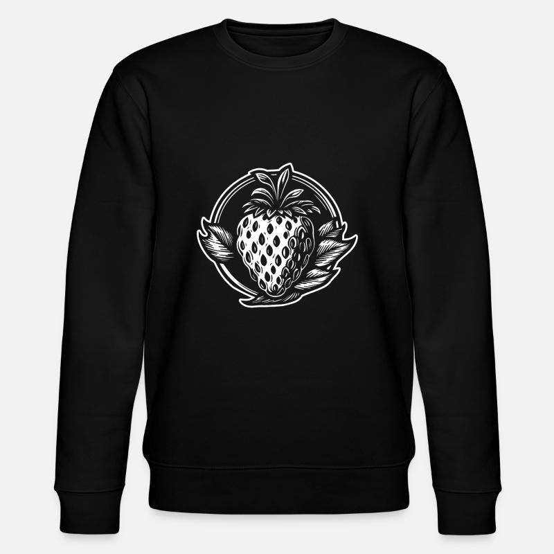 Fraise Fruit Fruit - Sweat bio CHANGER Stanley/Stella Unisexe - noir