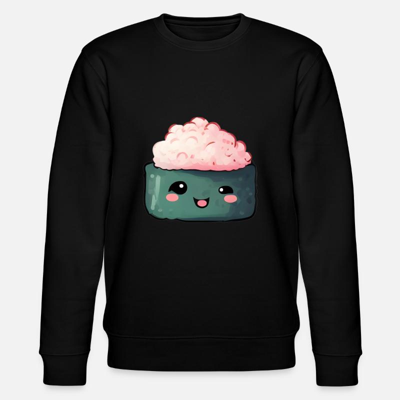 Sushi - Stanley/Stella Unisex Bio-Sweatshirt CHANGER  - Schwarz