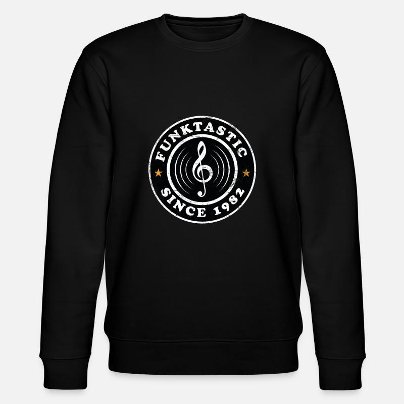 Millésime 1982 - Sweat bio CHANGER Stanley/Stella Unisexe - noir