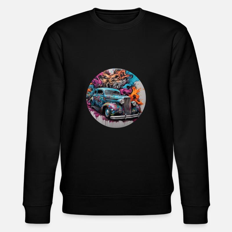 Old Timer - Stanley/Stella Unisex Bio-Sweatshirt CHANGER  - Schwarz