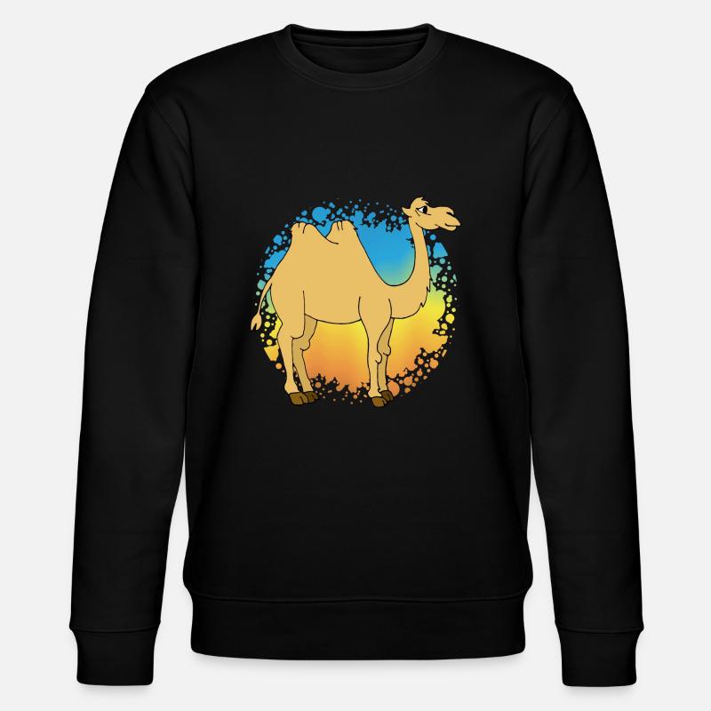 Kamel - Stanley/Stella Unisex Bio-Sweatshirt CHANGER  - Schwarz