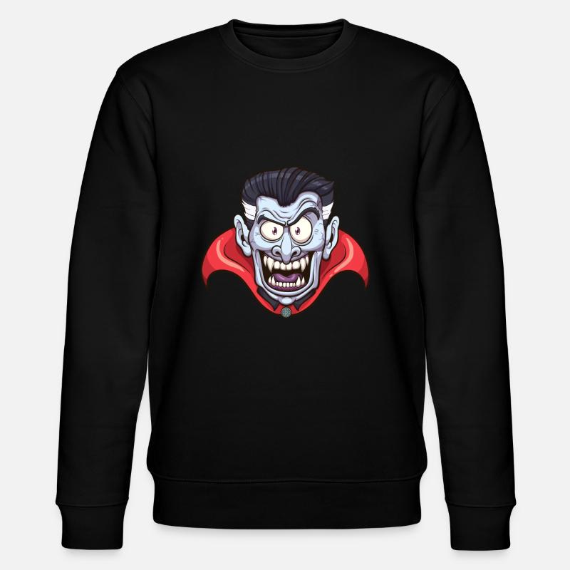 Visage de vampire - Sweat bio CHANGER Stanley/Stella Unisexe - noir
