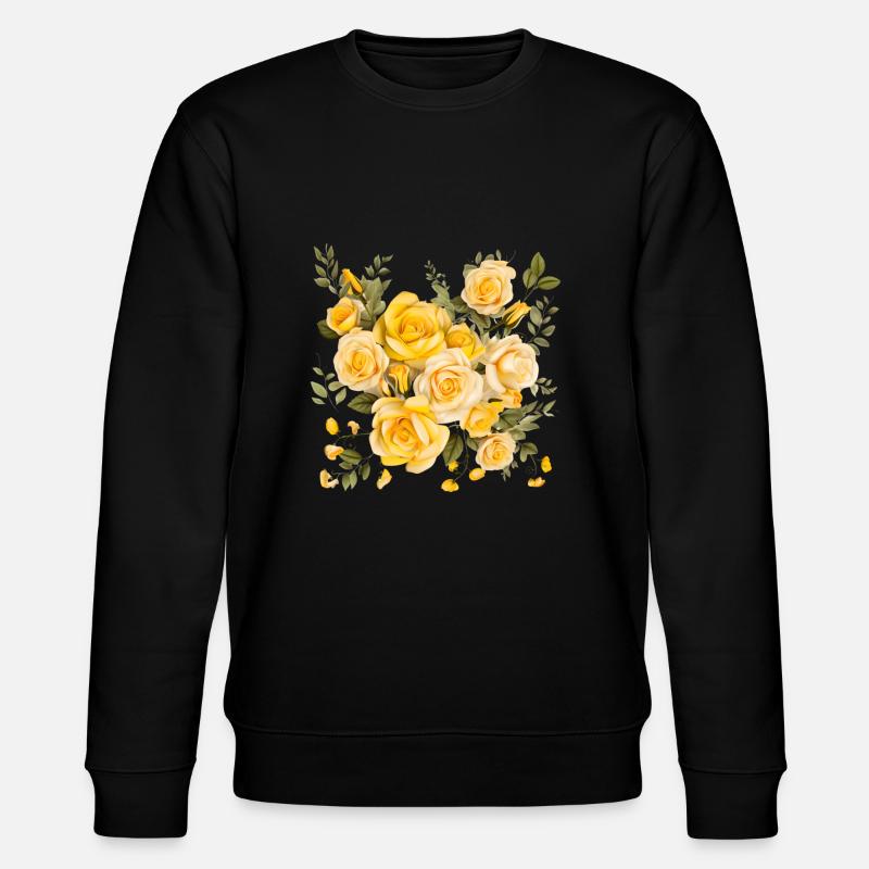 Spring sends its greetings - Stanley/Stella CHANGER Unisex Organic Sweatshirt - black