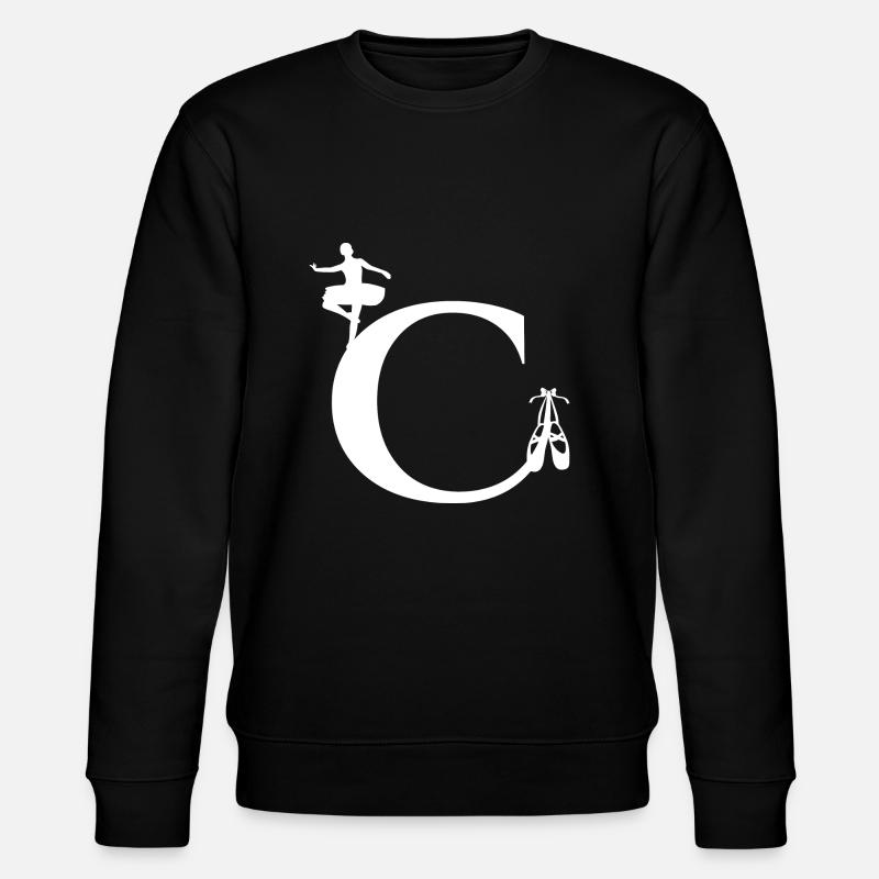 Lettre c ballerine - Sweat bio CHANGER Stanley/Stella Unisexe - noir