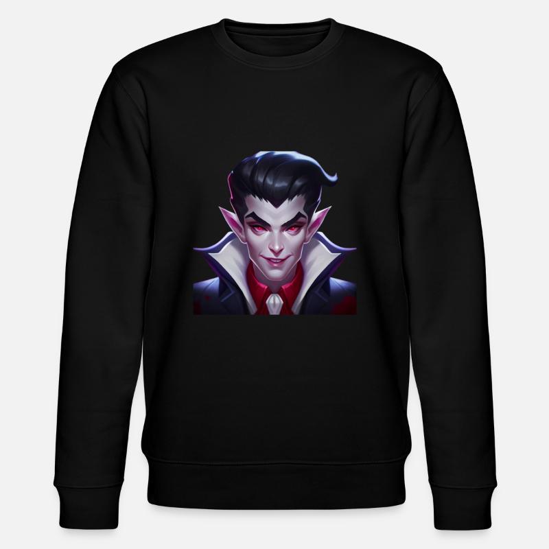 Halloween - Stanley/Stella Unisex Bio-Sweatshirt CHANGER  - Schwarz