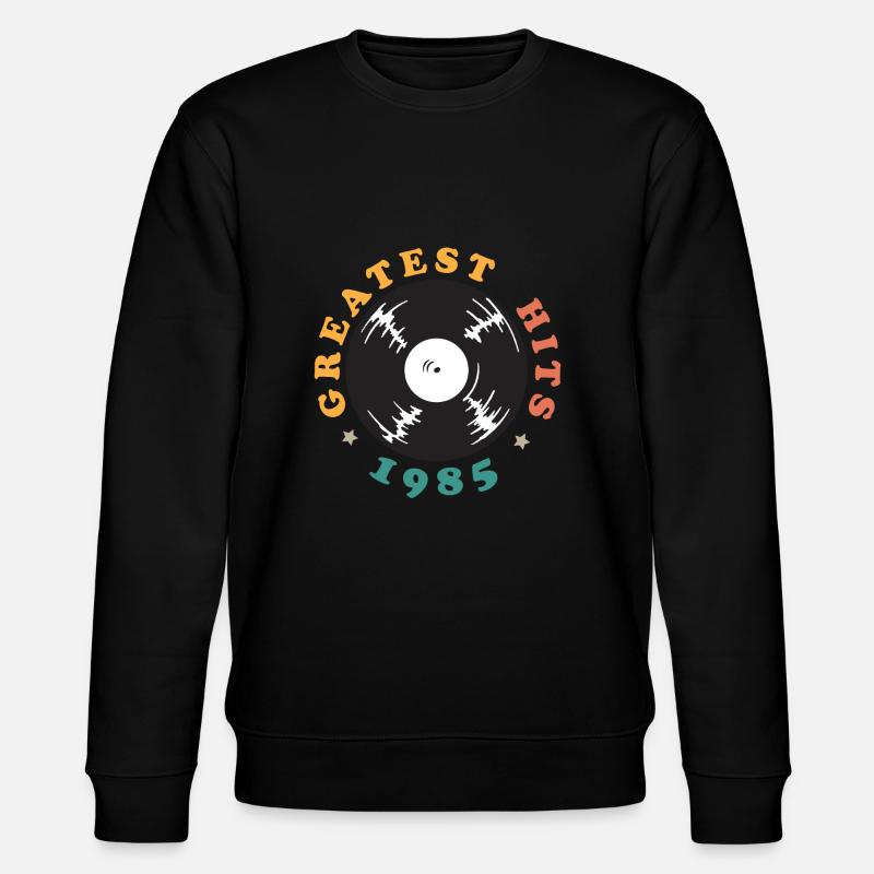 1985 Année de naissance - Sweat bio CHANGER Stanley/Stella Unisexe - noir