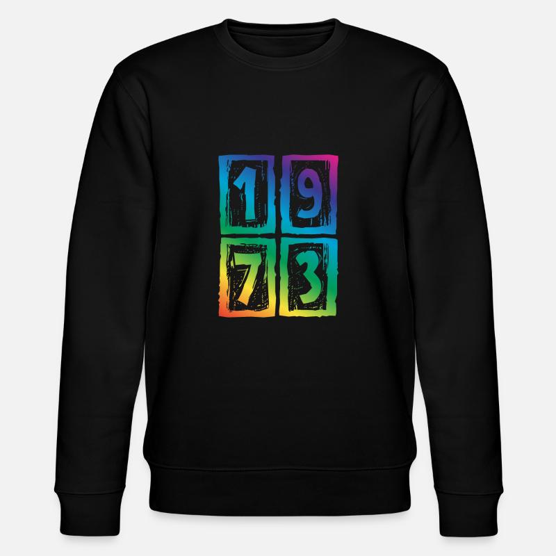 Millésime 1973 - Sweat bio CHANGER Stanley/Stella Unisexe - noir