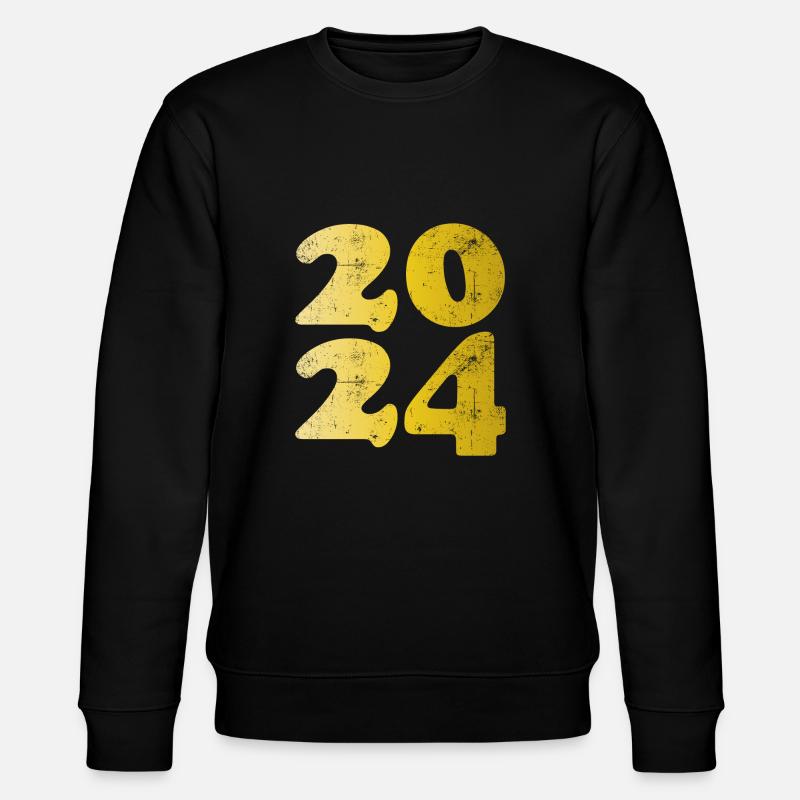 2024 Gold - Stanley/Stella Unisex Bio-Sweatshirt CHANGER  - Schwarz