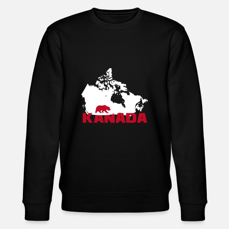 Ours sauvage du Canada - Sweat bio CHANGER Stanley/Stella Unisexe - noir