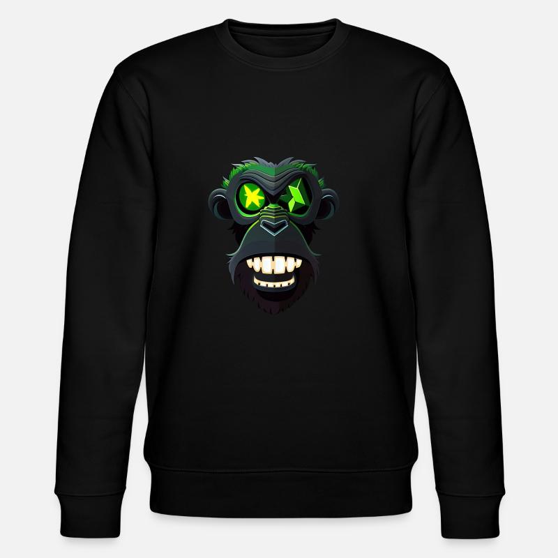 Gorille - Sweat bio CHANGER Stanley/Stella Unisexe - noir