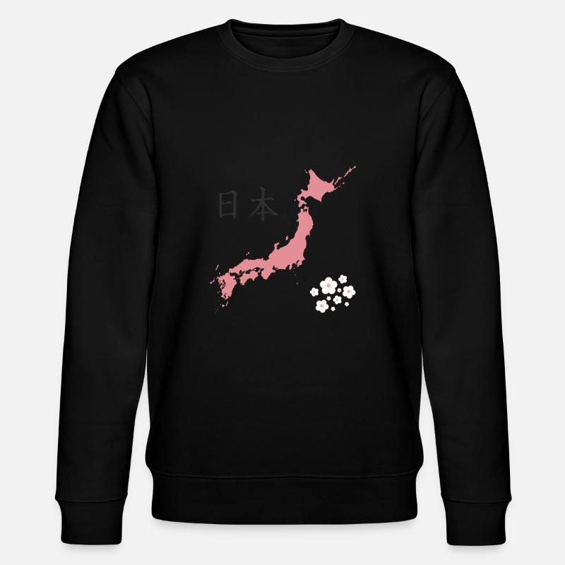 Japan - Stanley/Stella Unisex Bio-Sweatshirt CHANGER  - Schwarz