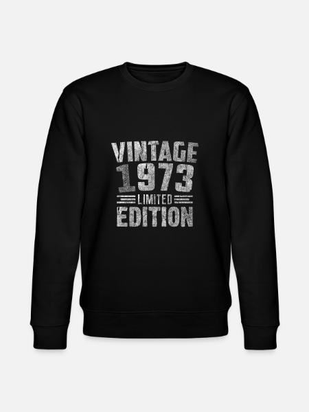 Millésime 1973 Édition Limitée - Sweat bio CHANGER Stanley/Stella Unisexe - noir