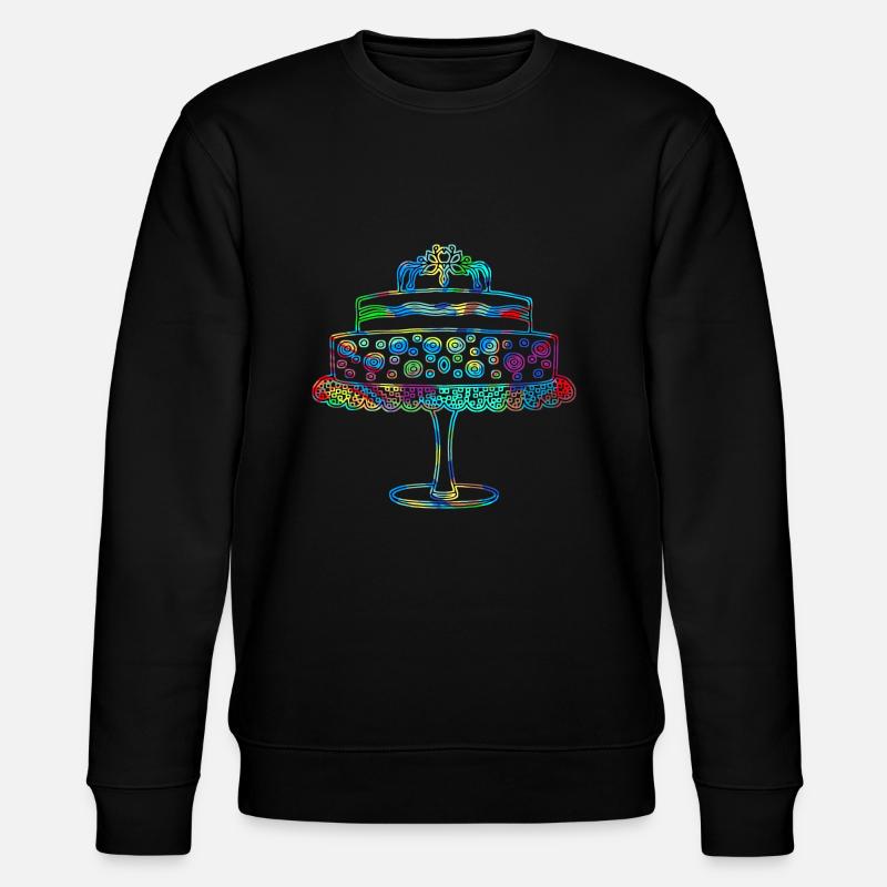 Kuchen - Stanley/Stella Unisex Bio-Sweatshirt CHANGER  - Schwarz