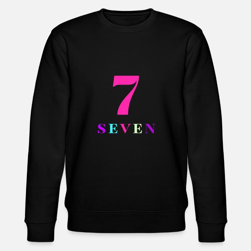 Seven-7e anniversaire - Sweat bio CHANGER Stanley/Stella Unisexe - noir