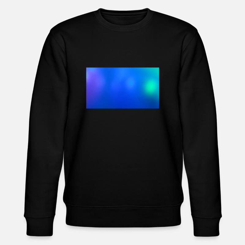 Blue Lights 73 - Stanley/Stella Unisex Bio-Sweatshirt CHANGER  - Schwarz