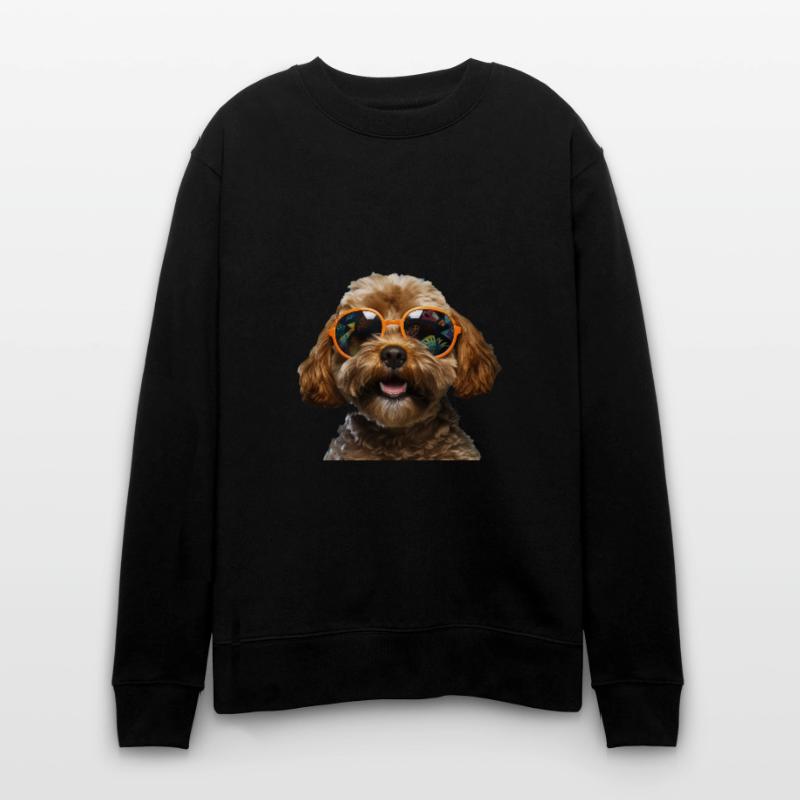 Cockapoo Cool - Chien Cockapoo Sweat bio CHANGER Stanley/Stella Unisexe