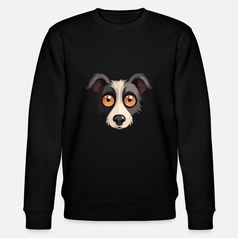 Hund Dog - Stanley/Stella Unisex Bio-Sweatshirt CHANGER - Schwarz