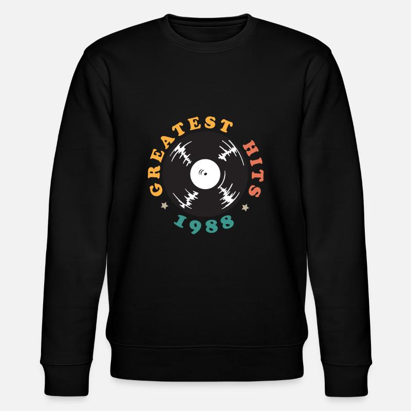Millésime 1988 - Sweat bio CHANGER Stanley/Stella Unisexe - noir