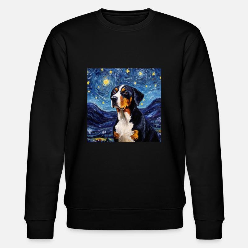 Grand Bouvier Suisse - Sweat bio CHANGER Stanley/Stella Unisexe - noir