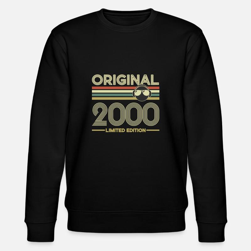 2000 - Stanley/Stella Unisex Bio-Sweatshirt CHANGER  - Schwarz