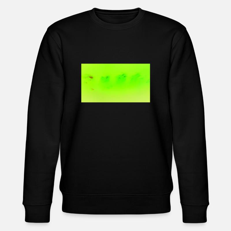 Neon Green 15 - Stanley/Stella Unisex Bio-Sweatshirt CHANGER  - Schwarz