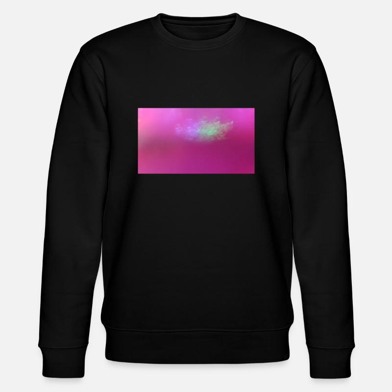 Pink light 25 - Stanley/Stella Unisex Bio-Sweatshirt CHANGER  - Schwarz