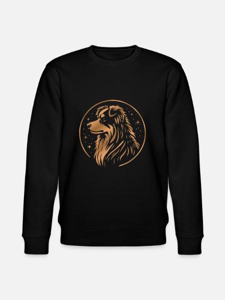 Dream Dog Aussie Copper - Stanley/Stella CHANGER Unisex Organic Sweatshirt - black