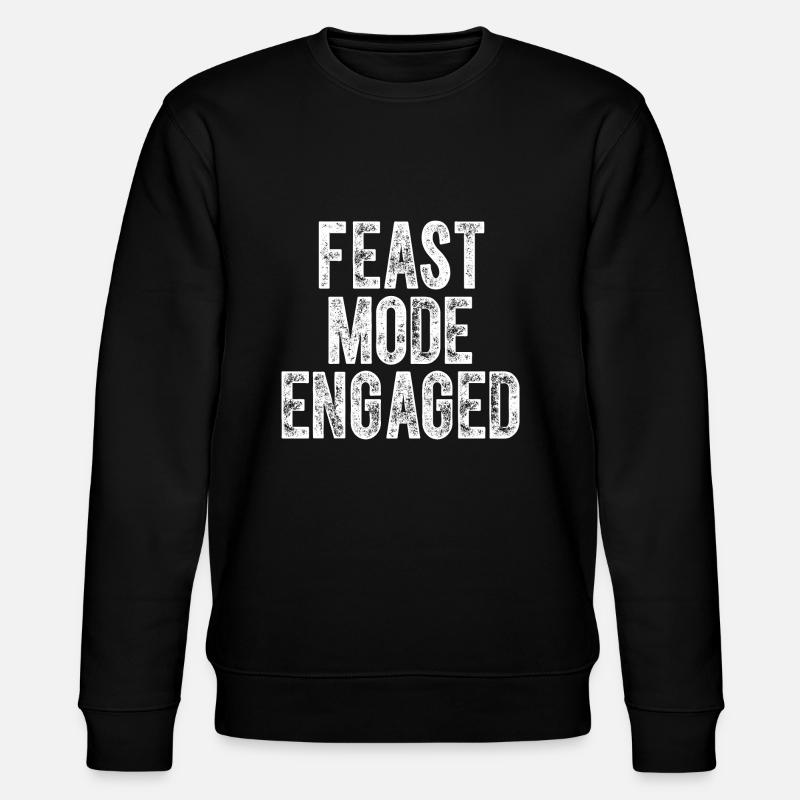 Mode festin Engagé Thanksgiving - Sweat bio CHANGER Stanley/Stella Unisexe - noir