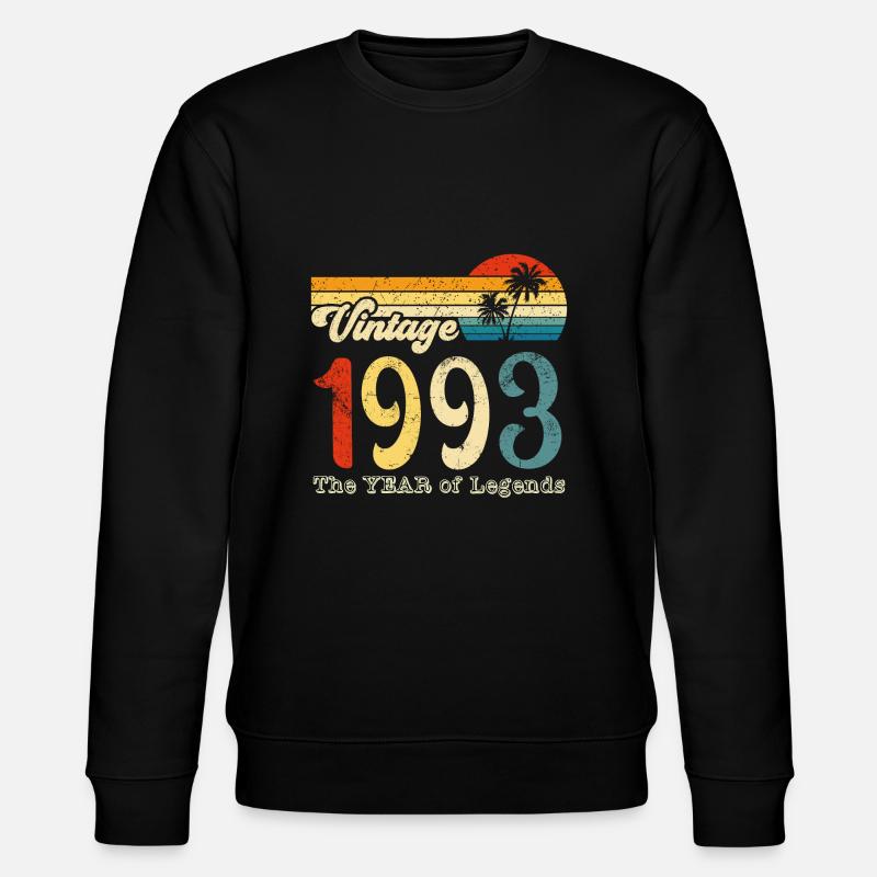 Anniversaire 1993 - Sweat bio CHANGER Stanley/Stella Unisexe - noir