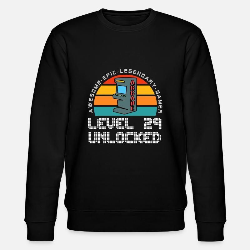 Level 29 - Sweat bio CHANGER Stanley/Stella Unisexe - noir