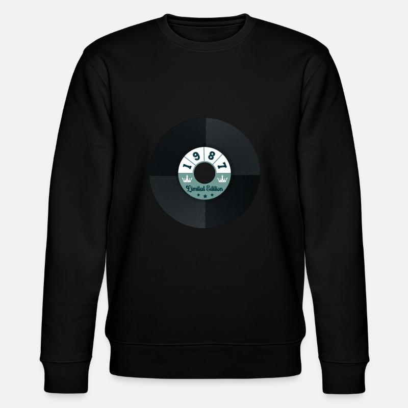 Millésime 1987 - Sweat bio CHANGER Stanley/Stella Unisexe - noir