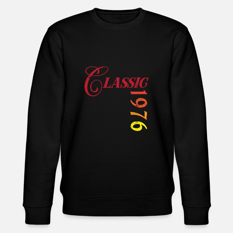 Millésime 1976 - Sweat bio CHANGER Stanley/Stella Unisexe - noir