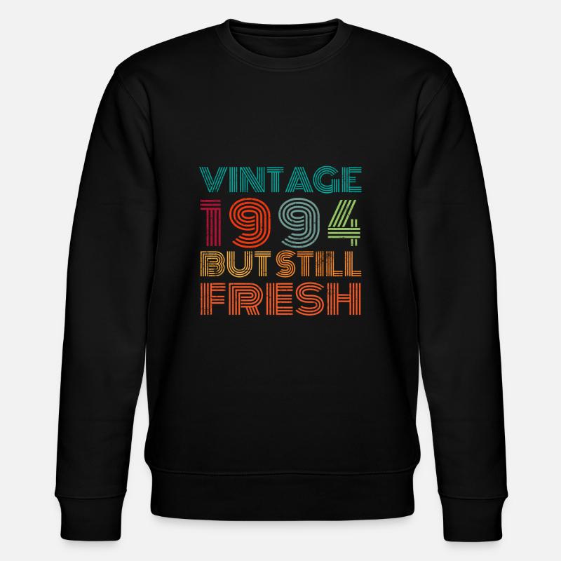 Millésime 1994 - Sweat bio CHANGER Stanley/Stella Unisexe - noir