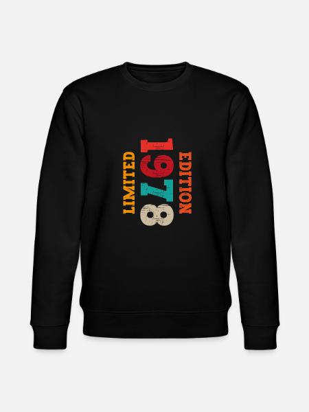 Millésime 1978 - Sweat bio CHANGER Stanley/Stella Unisexe - noir