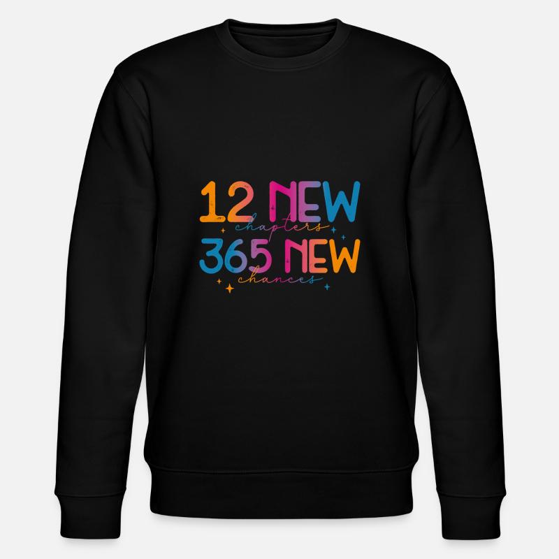 12 Capters 365 Chances - Sweat bio CHANGER Stanley/Stella Unisexe - noir