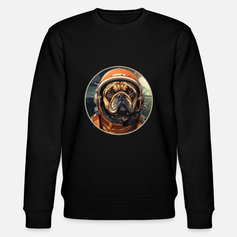 Carlin Austronaute - Sweat bio CHANGER Stanley/Stella Unisexe - noir