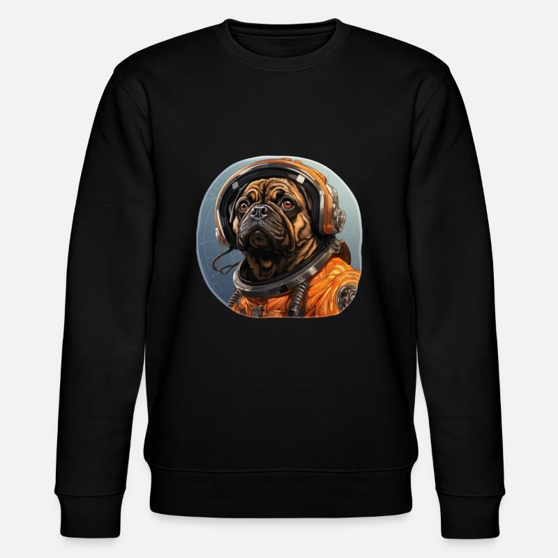 Carlin Austronaute - Sweat bio CHANGER Stanley/Stella Unisexe - noir