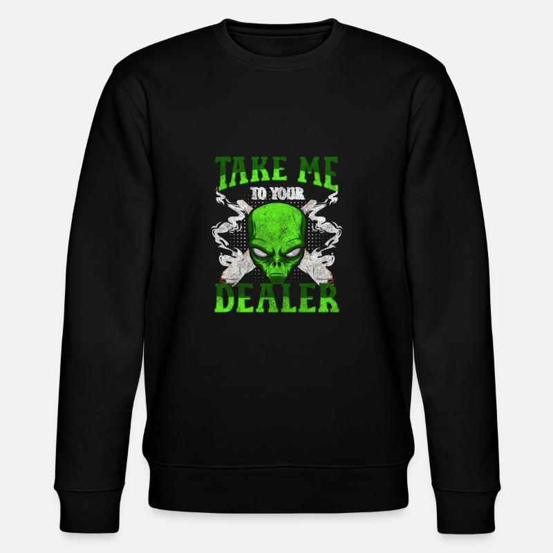 Aliens Terre science-fiction - Sweat bio CHANGER Stanley/Stella Unisexe - noir
