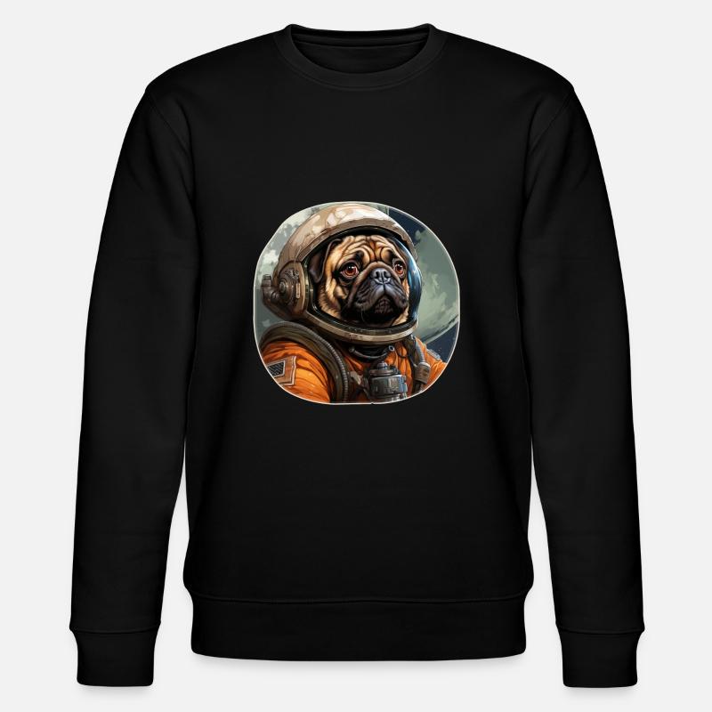 Carlin Austronaute - Sweat bio CHANGER Stanley/Stella Unisexe - noir