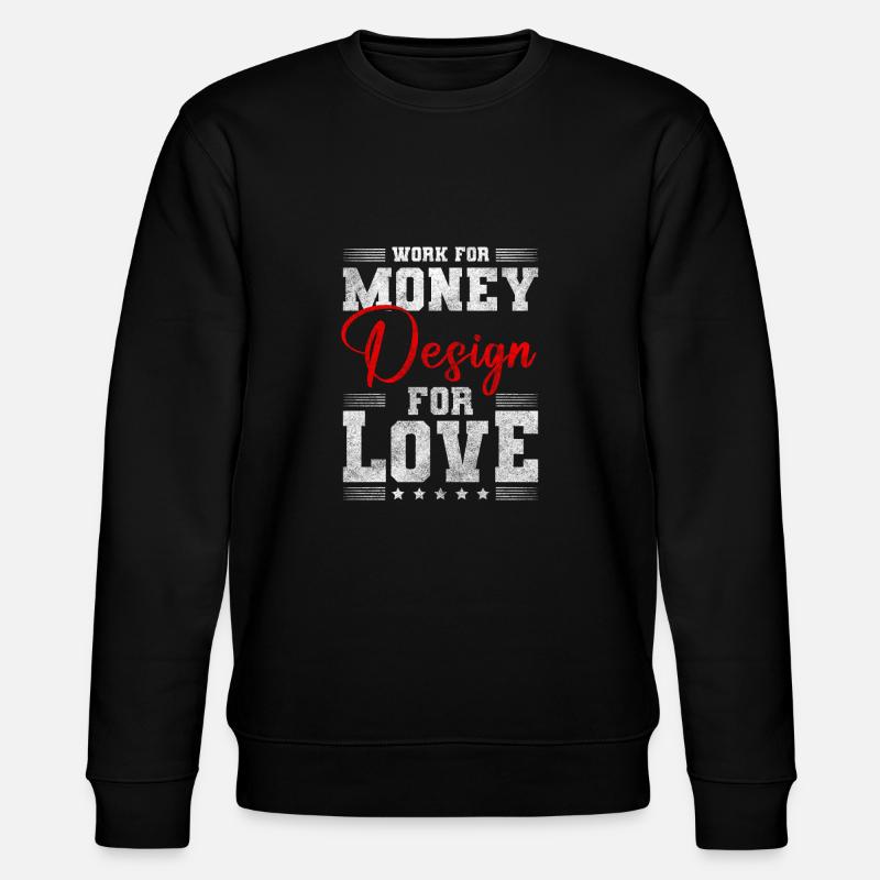 Dessins, Graphiste, Dessinateur - Sweat bio CHANGER Stanley/Stella Unisexe - noir