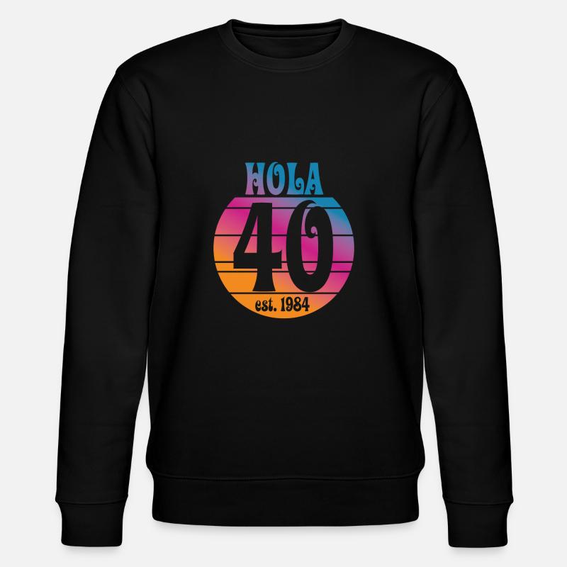 1984 40e anniversaire - Sweat bio CHANGER Stanley/Stella Unisexe - noir