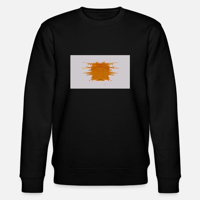 Splitter- Würfel - Stanley/Stella Unisex Bio-Sweatshirt CHANGER  - Schwarz
