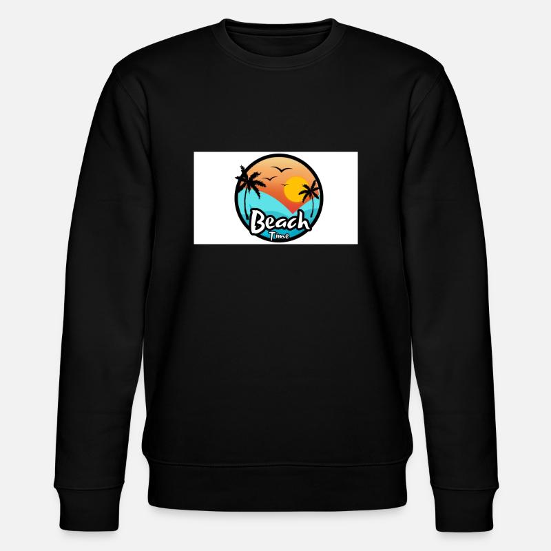 Beach - Stanley/Stella Unisex Bio-Sweatshirt CHANGER  - Schwarz